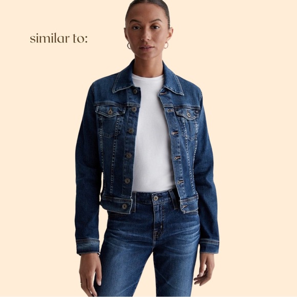 SOLD | y2k Brody Denim Trucker Jacket - Picture 3 of 4